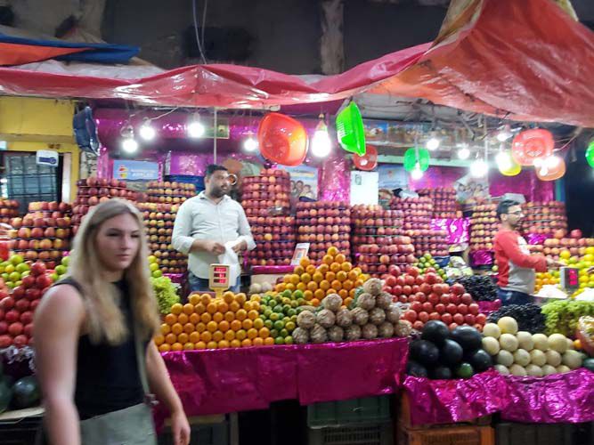 Fresh food market in India