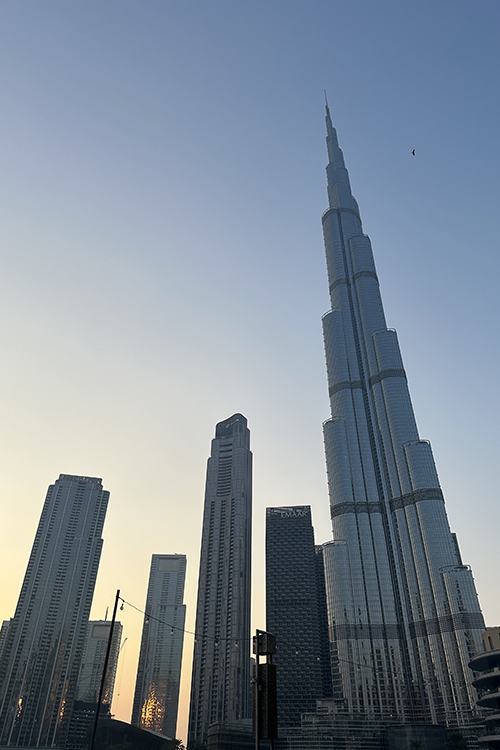 Burj Khalifa in Dubai