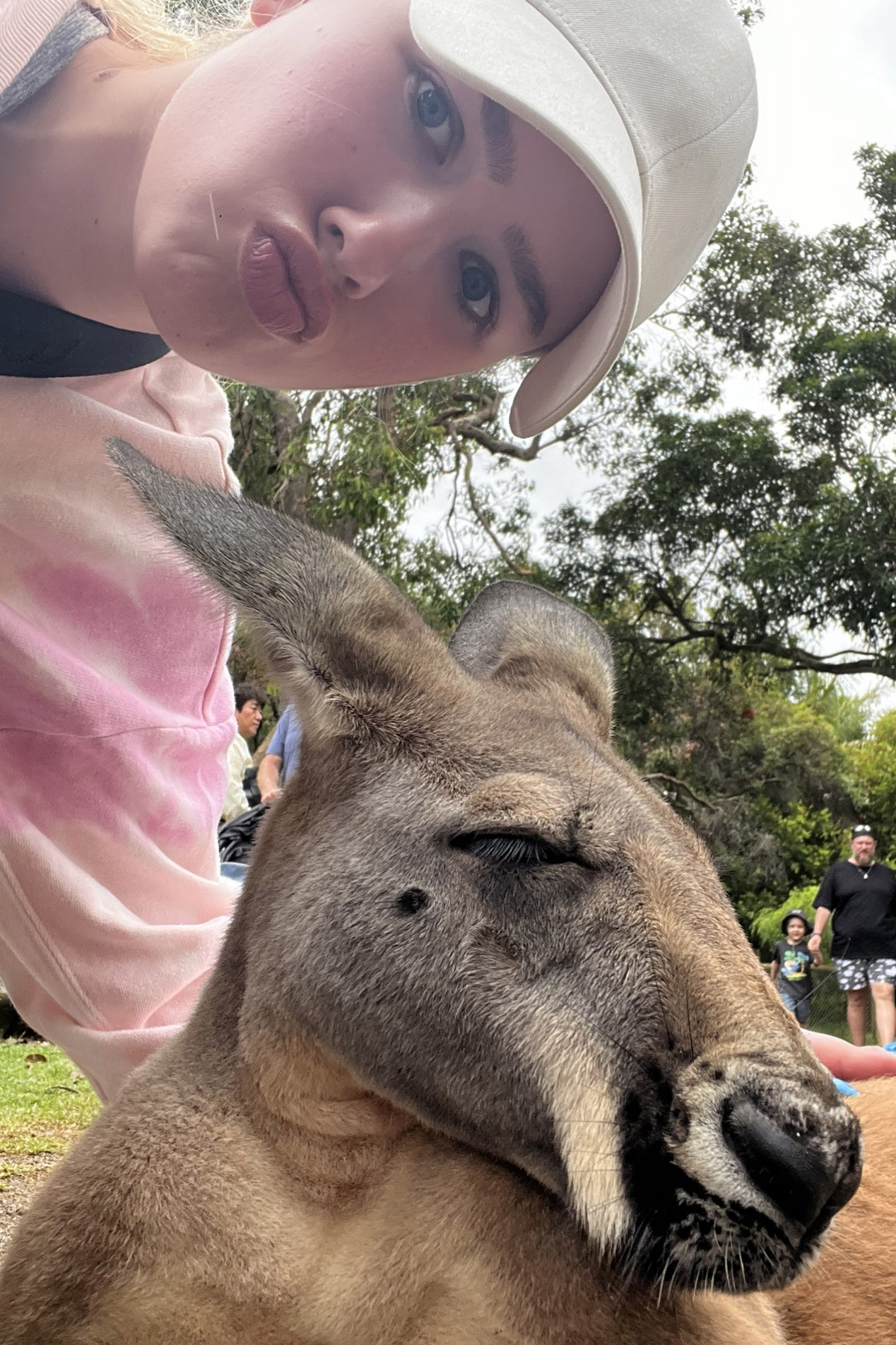 Hope with kangaroo
