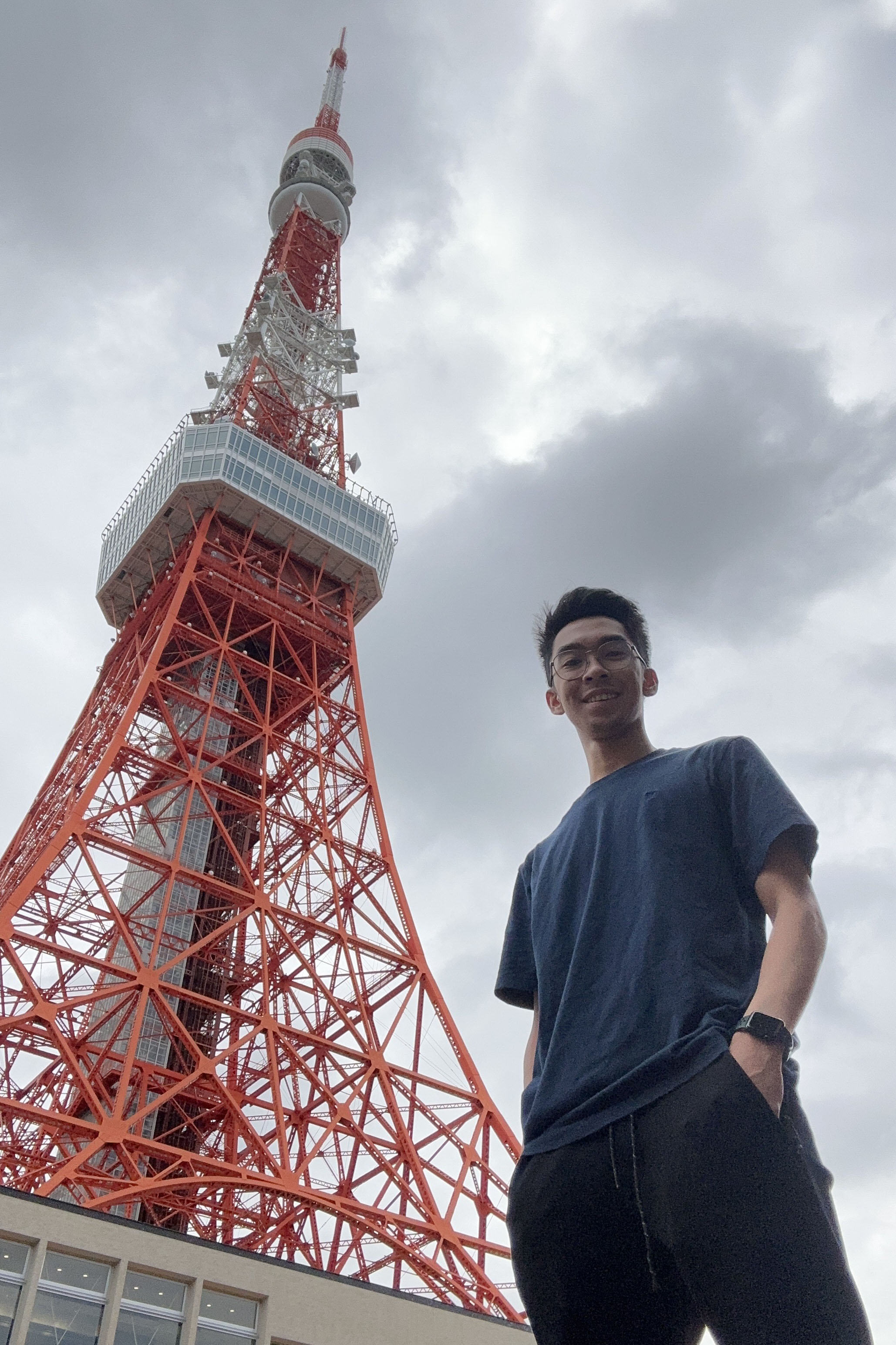 Tokyo Tower in Minato City, Tokyo