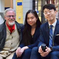 Cassidy Jiang and Kris Jun