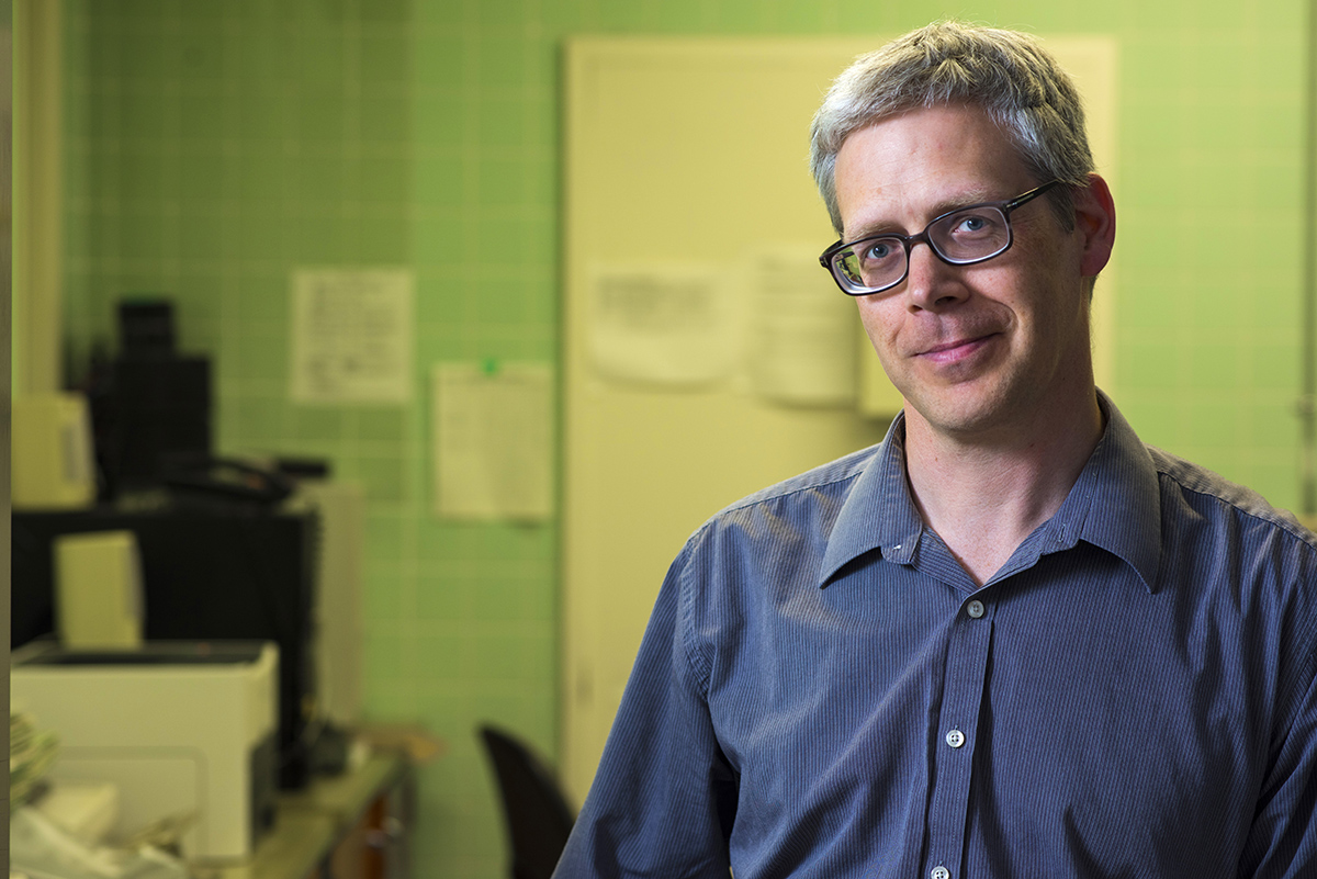 Fred Colbourne, faculty of science instructor of the month